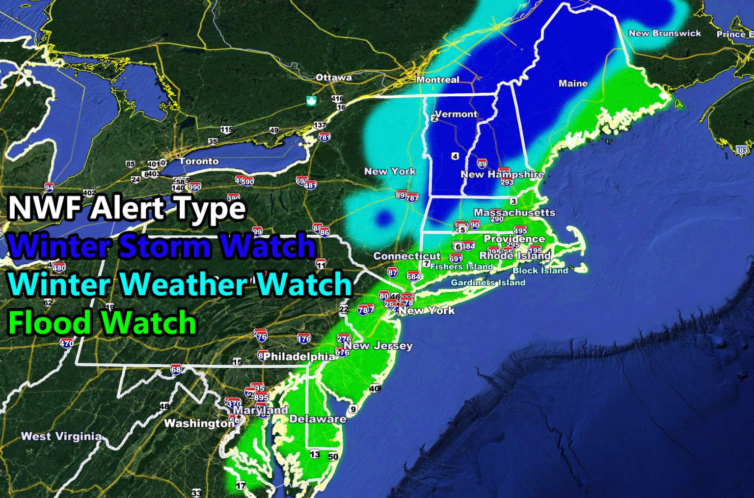 Winter Storm Watch / Flood Watch Hybrid – National Weather Force